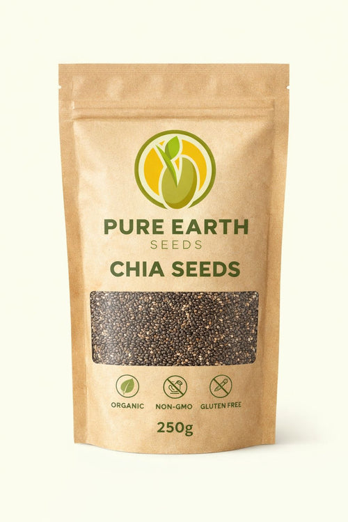 Chia Seeds | Pure Earth Seeds | 250 Grams - Pure Earth Seeds