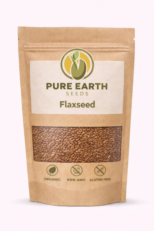 Flax Seeds ( Alsi ) Pure Earth seeds | 250 Grams - Pure Earth Seeds